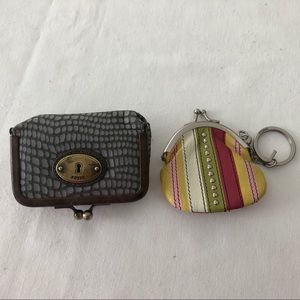 2 Fossil Purse